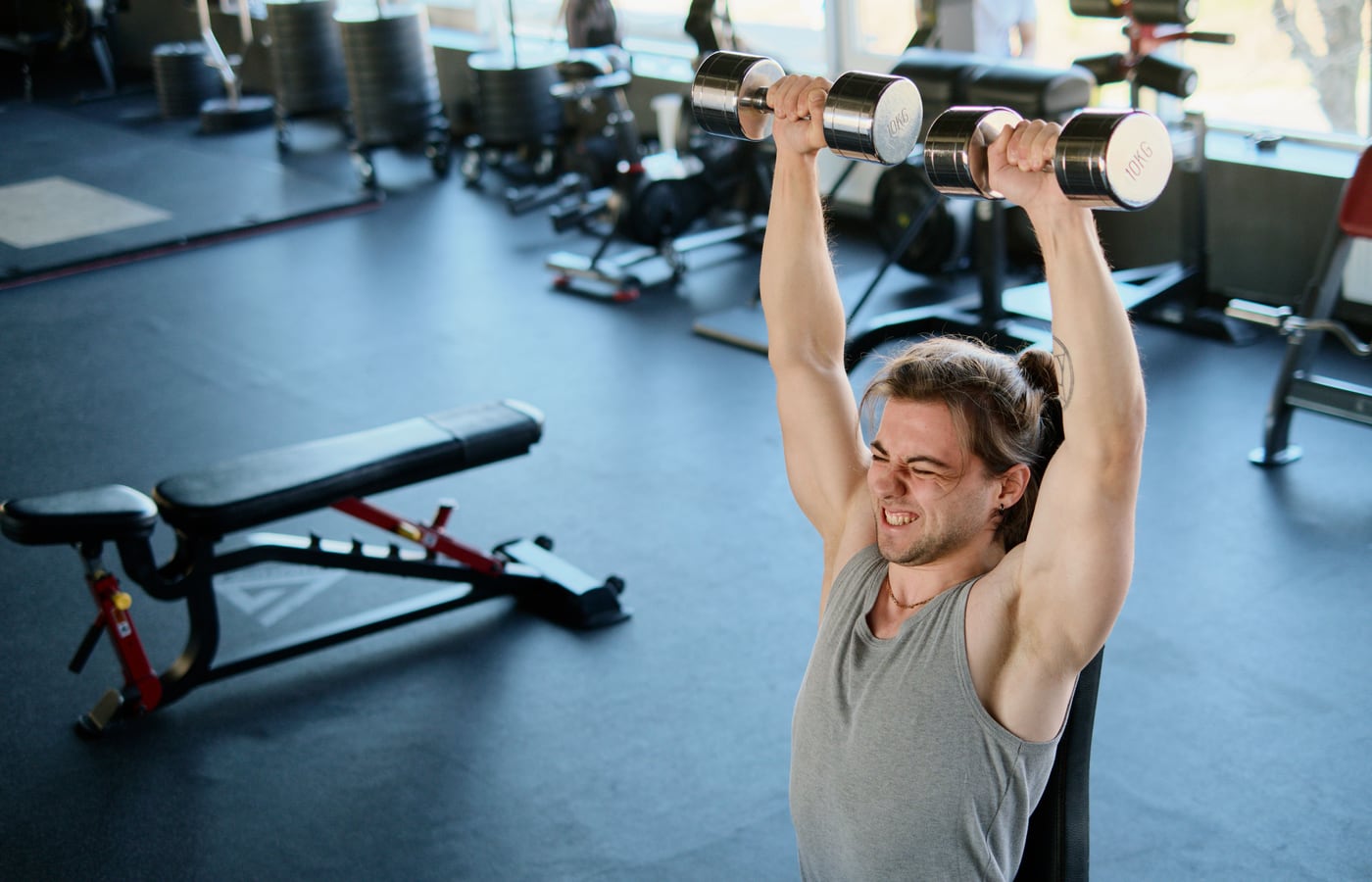 7-Minute Dumbbell Burner